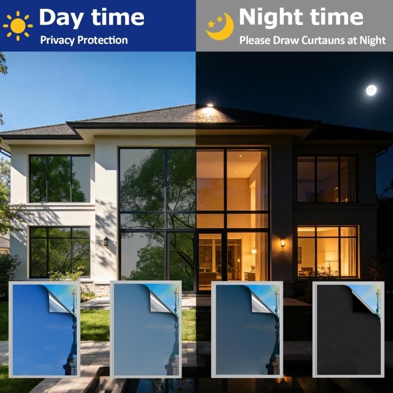 Window Insulation Film - 40X200cm 温度制御用ウィンドウフィルムは、99% の太陽光と 85% の熱を防ぎます。取り付け器具 D2RD