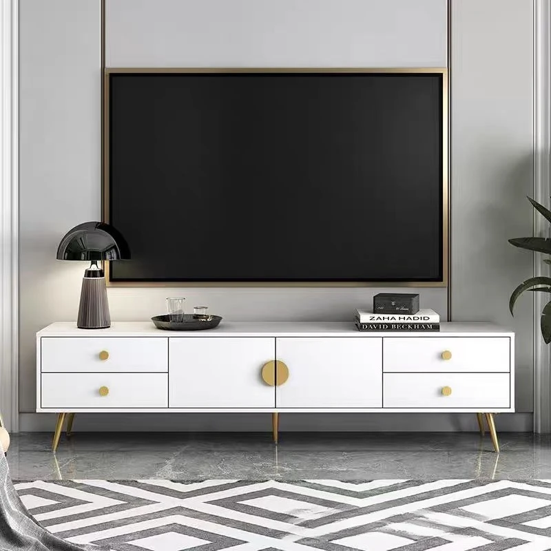 モダンなシンプルなテレビキャビネットコーヒーテーブル組み合わ - Tv Home Improvement のレビューと価格