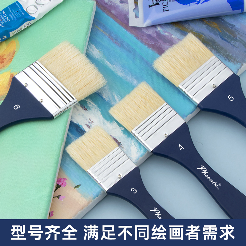 1/3/5/7/9 個チップペイントブラシ天然毛木製ハンドル - Wood Stain Brush のレビューと価格