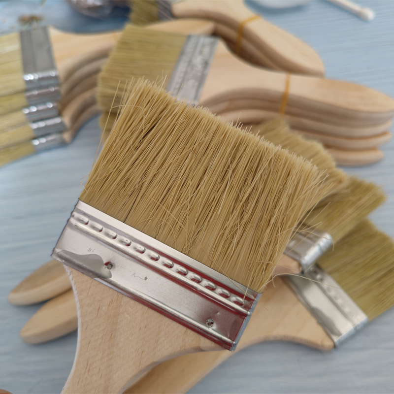 ペイントとワニスのブラシ、壁と木の絵画に最適、接着剤、ホット - Wood Stain Brush のレビューと価格