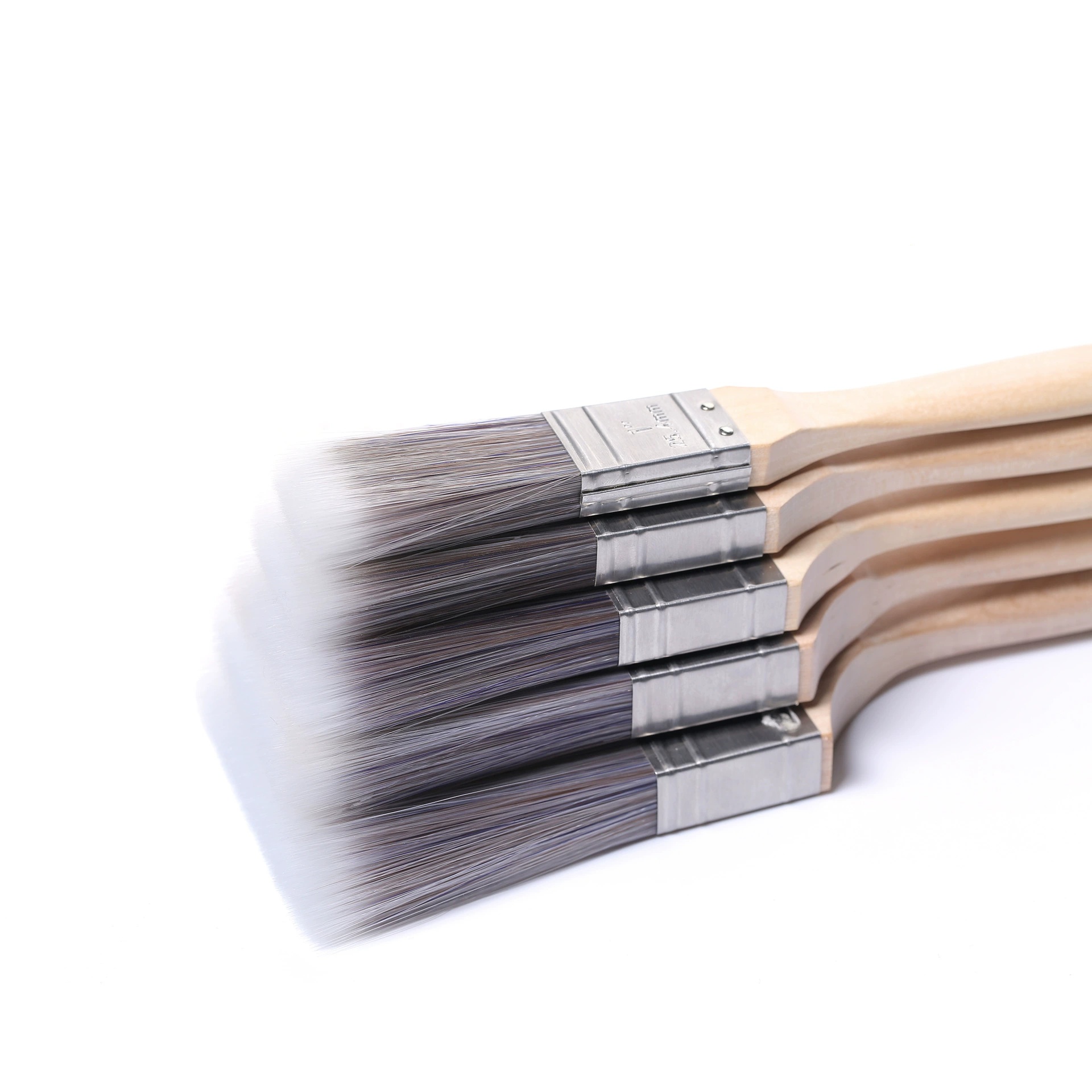 5本セットの二重厚塗料ブラシセット、木製ハンドルの塗料ブラシ - Wood Stain Brush のレビューと価格